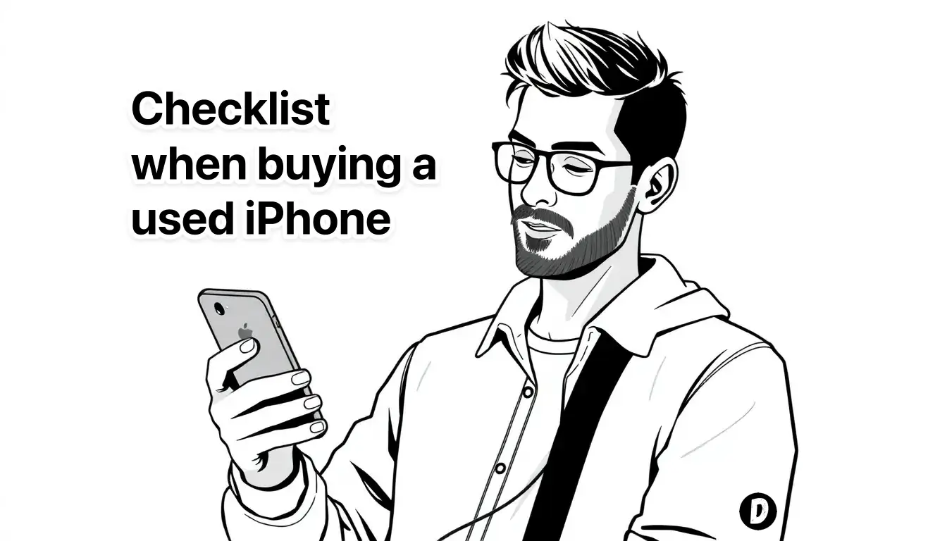 checklist when buying a used iphone